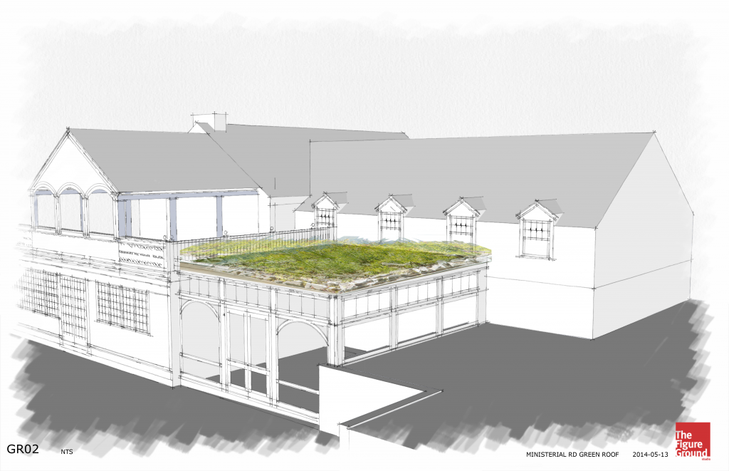 The Figure Ground Studio Architecture Landscape Sustainability Rhode Island Residential Green Roof Ministerial Green Roof 20140516 