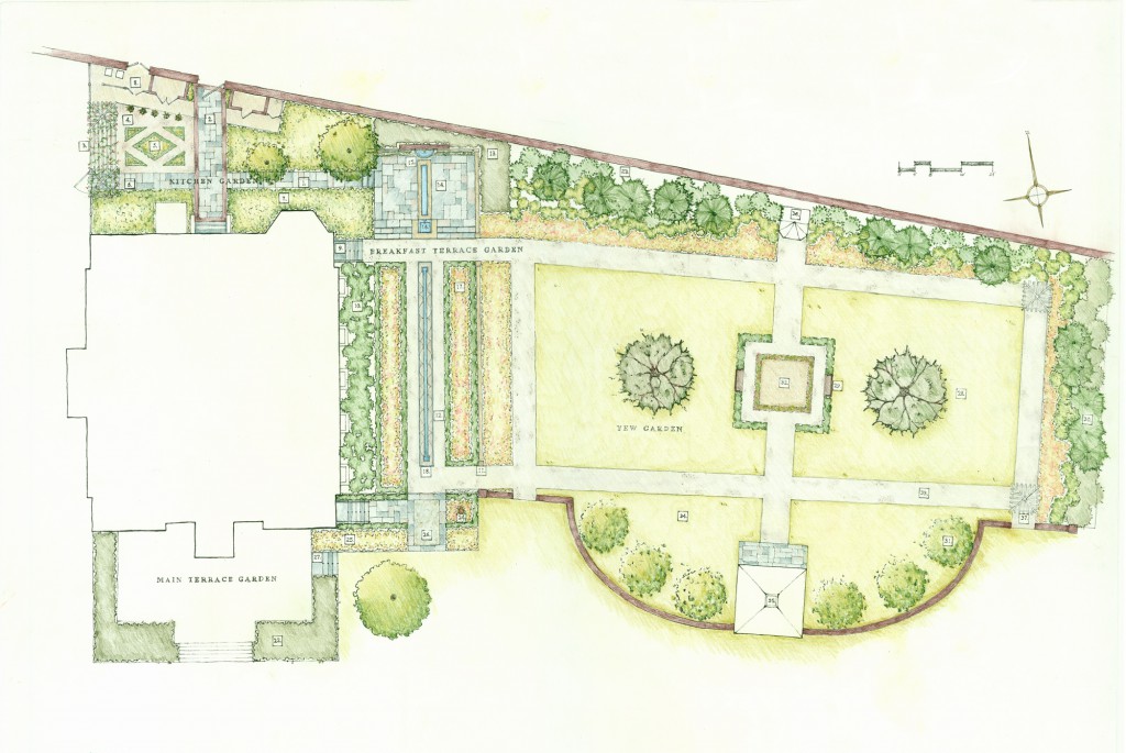 The Figure Ground Studio Architecture Landscape Sustainability Newport Mansion Formal Garden Newport 