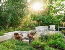 Lush Contemporary Garden Retreat