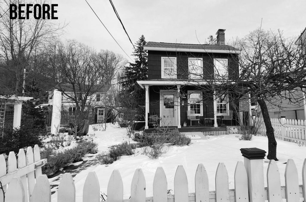 The Figure Ground Studio Architecture Landscape Sustainability Cold Spring Historic District Addition garden before 